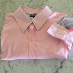 Tommy Hilfiger Blouse, Classic Button Front, Size 16